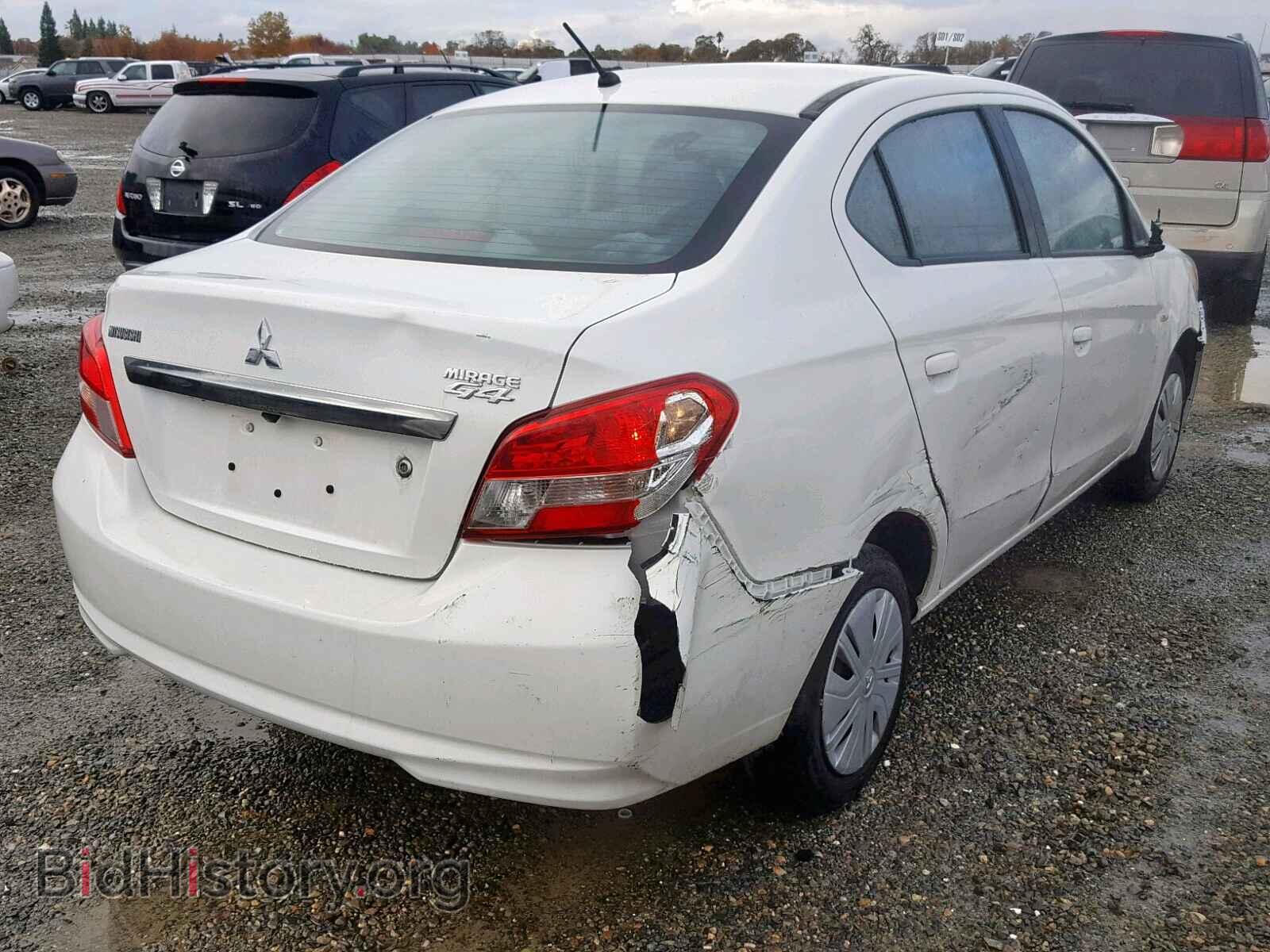 2017 MITSUBISHI MIRAGE - VIN: ML32F3FJ1HHF09963 - Фото 4