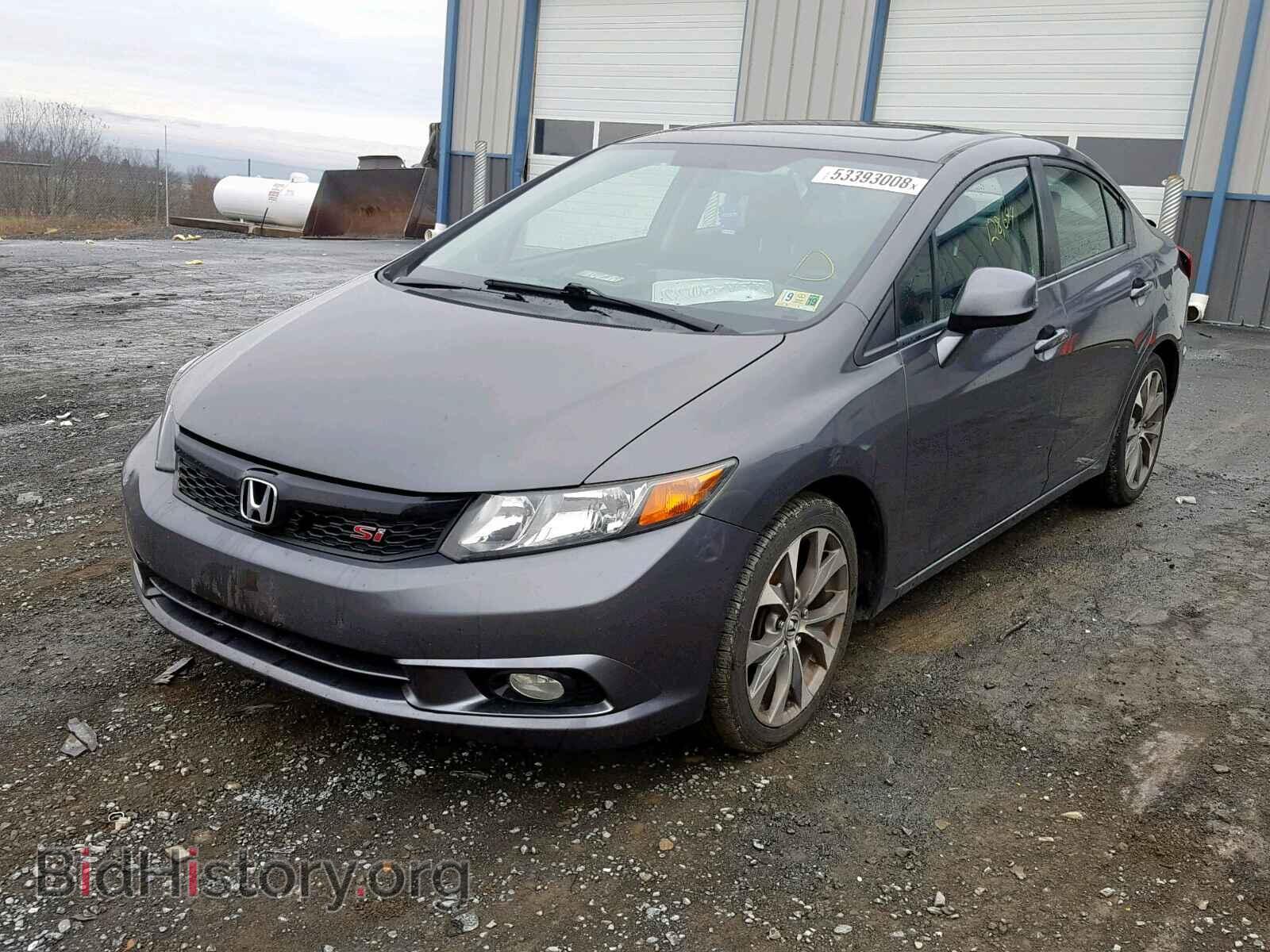2012 HONDA CIVIC - VIN: 2HGFB6E50CH701411 - Фото 2