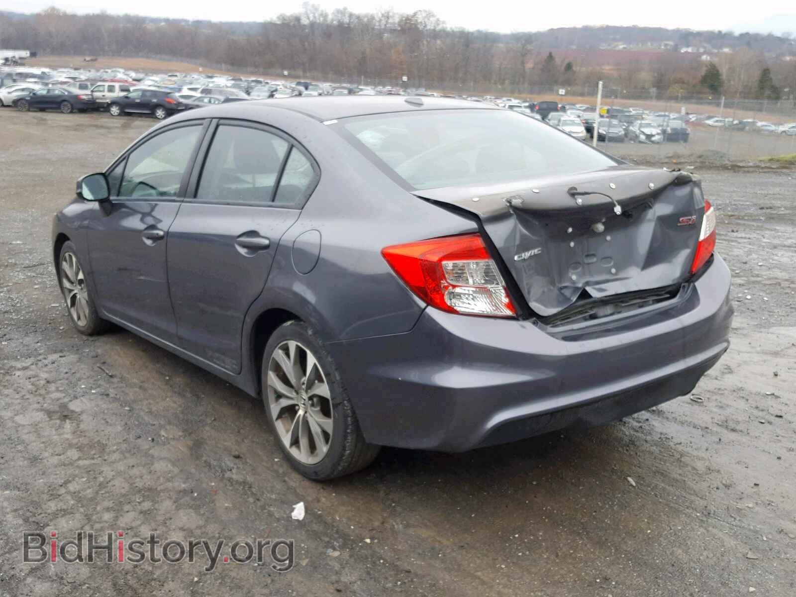 2012 HONDA CIVIC - VIN: 2HGFB6E50CH701411 - Фото 3