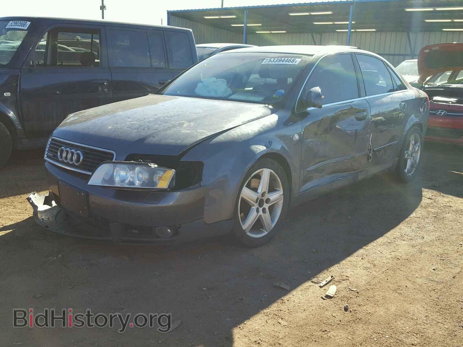 2002 AUDI A4 - VIN: WAULT68E02A252543 - Photo 2
