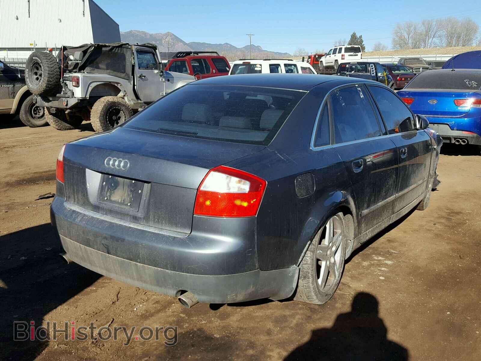 2002 AUDI A4 - VIN: WAULT68E02A252543 - Photo 4
