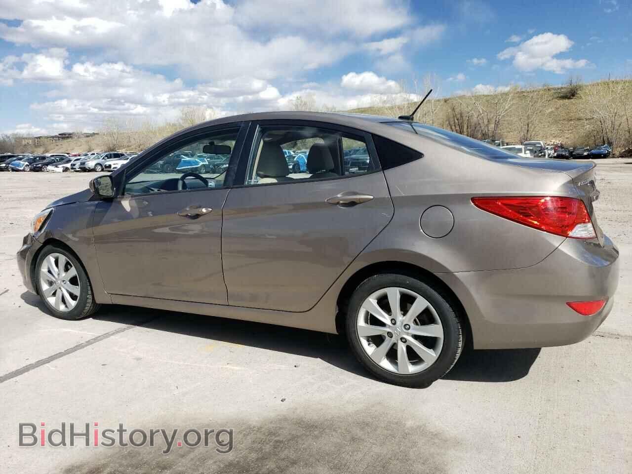 2014 HYUNDAI ACCENT - VIN: KMHCU4AE0EU676317 - Фото 2