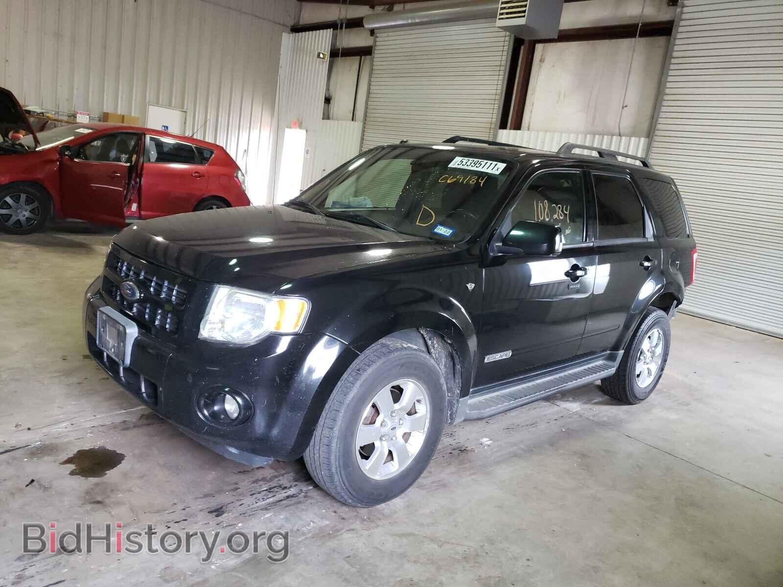 2008 FORD ESCAPE - VIN: 1FMCU94128KC69184 - Фото 2