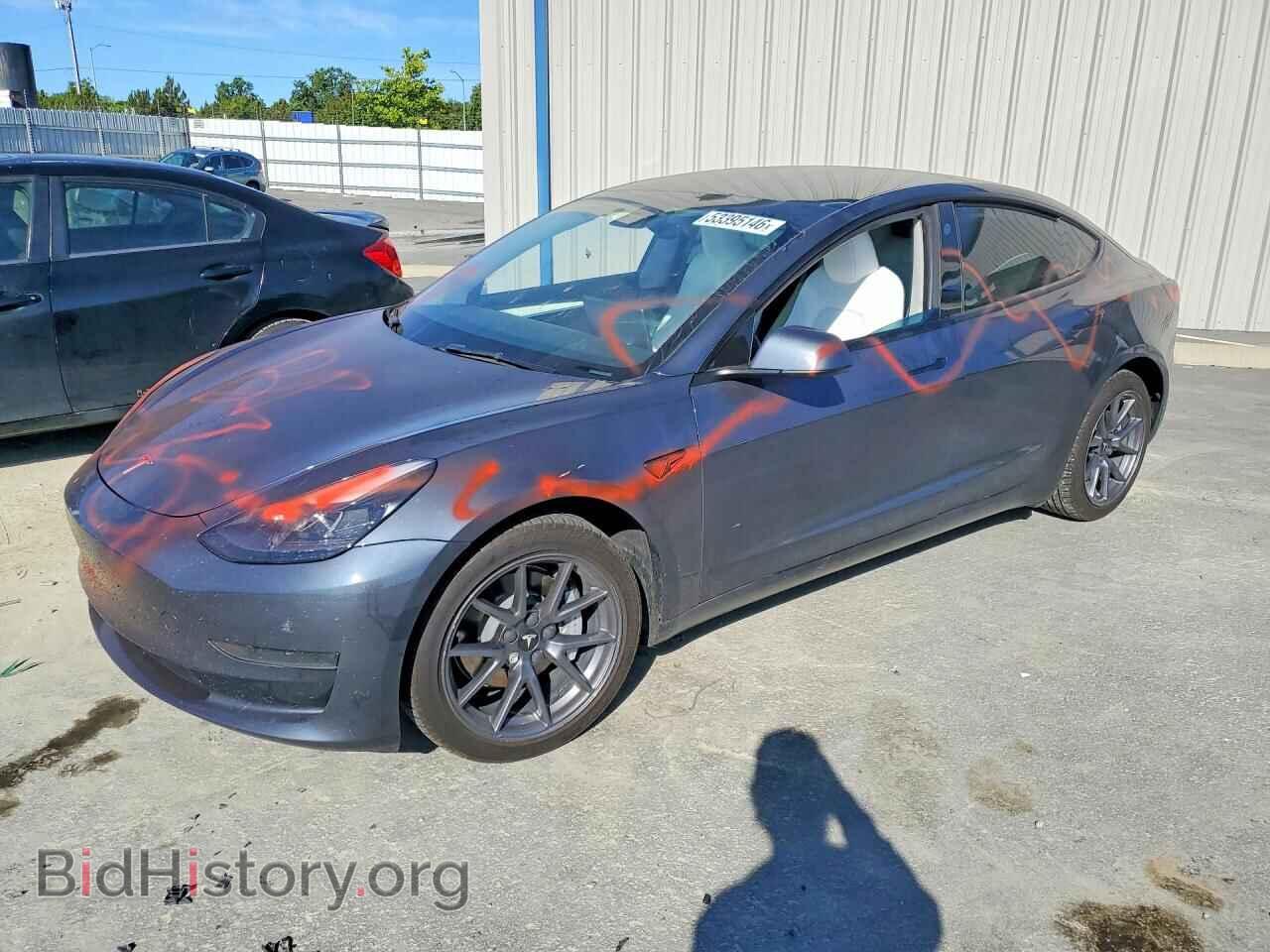 Фотография 5YJ3E1EA2PF550074 - TESLA MODEL 3 2023