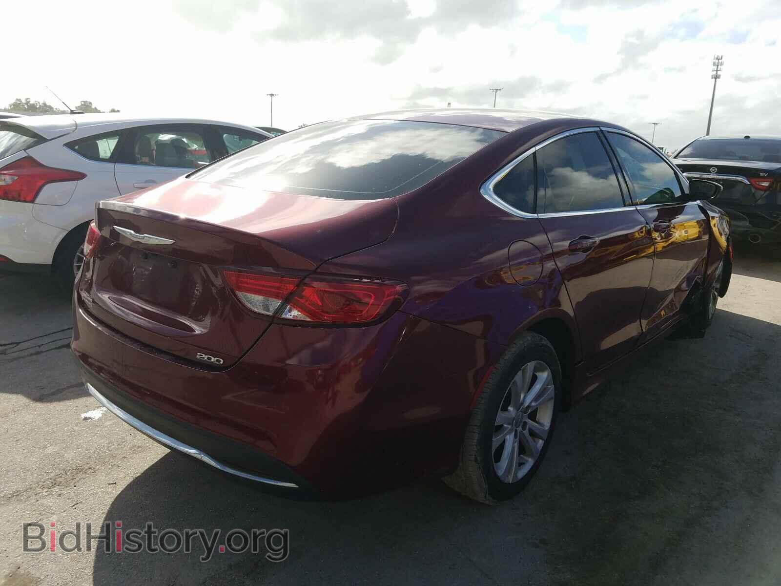 2016 CHRYSLER 200 - VIN: 1C3CCCAB8GN157296 - Фото 4