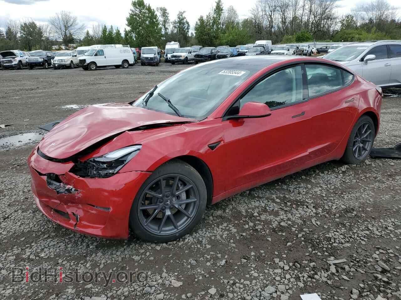 Photo 5YJ3E1EB3MF995380 - TESLA MODEL 3 2021