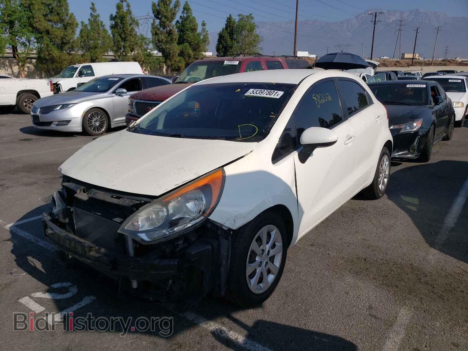 2013 KIA RIO - VIN: KNADN5A31D6194143 - Фото 2