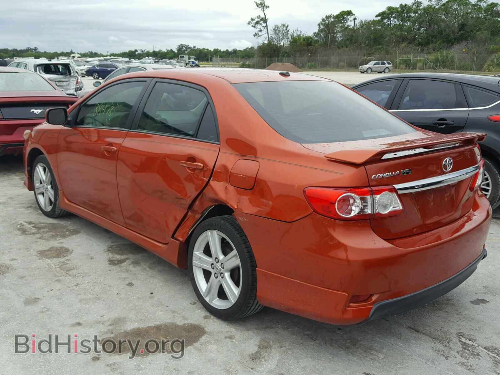 2013 TOYOTA COROLLA BA - VIN: 2T1BU4EE4DC066359 - Фото 3