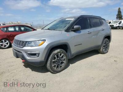 2019 Jeep COMPASS Trailhawk, серебристый — VIN 3C4NJDDB3KT785383, Copart
