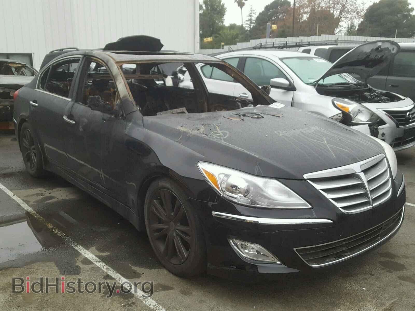 Photo KMHGC4DD0CU168322 - HYUNDAI GENESIS 2012