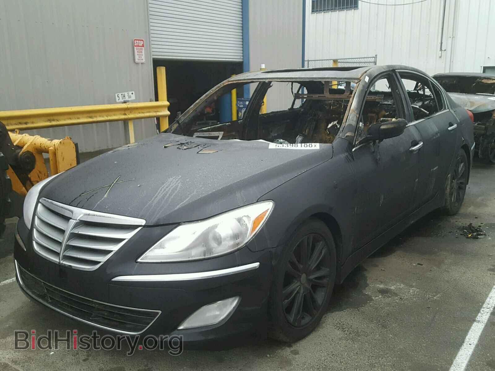 2012 HYUNDAI GENESIS - VIN: KMHGC4DD0CU168322 - Фото 2