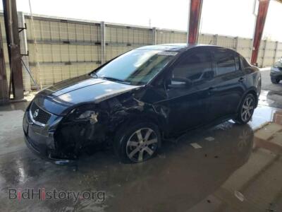 2012 Nissan SENTRA 2.0, черный — VIN 3N1AB6AP2CL698019, Copart
