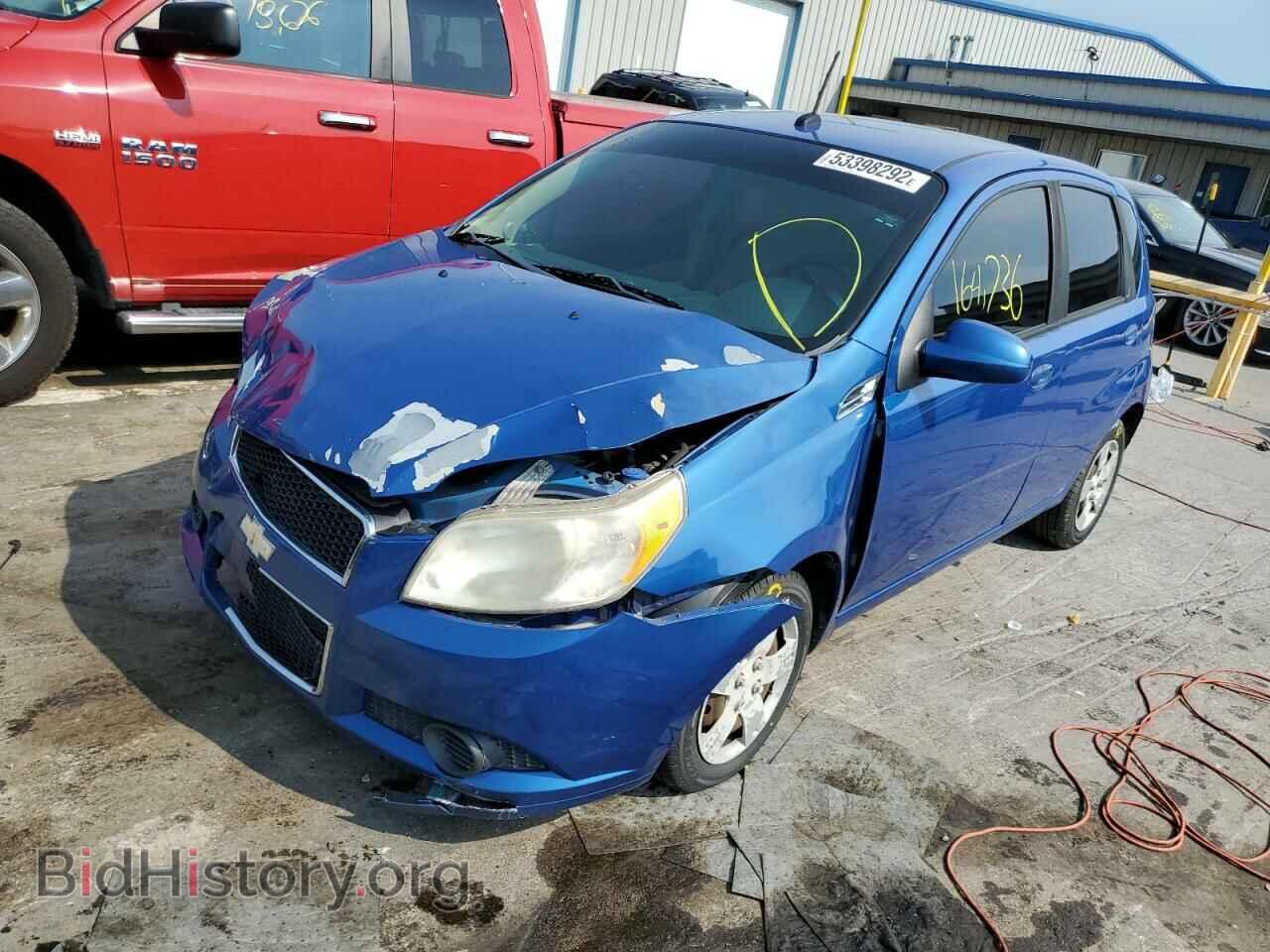 2009 CHEVROLET AVEO - VIN: KL1TD66E49B652460 - Фото 2