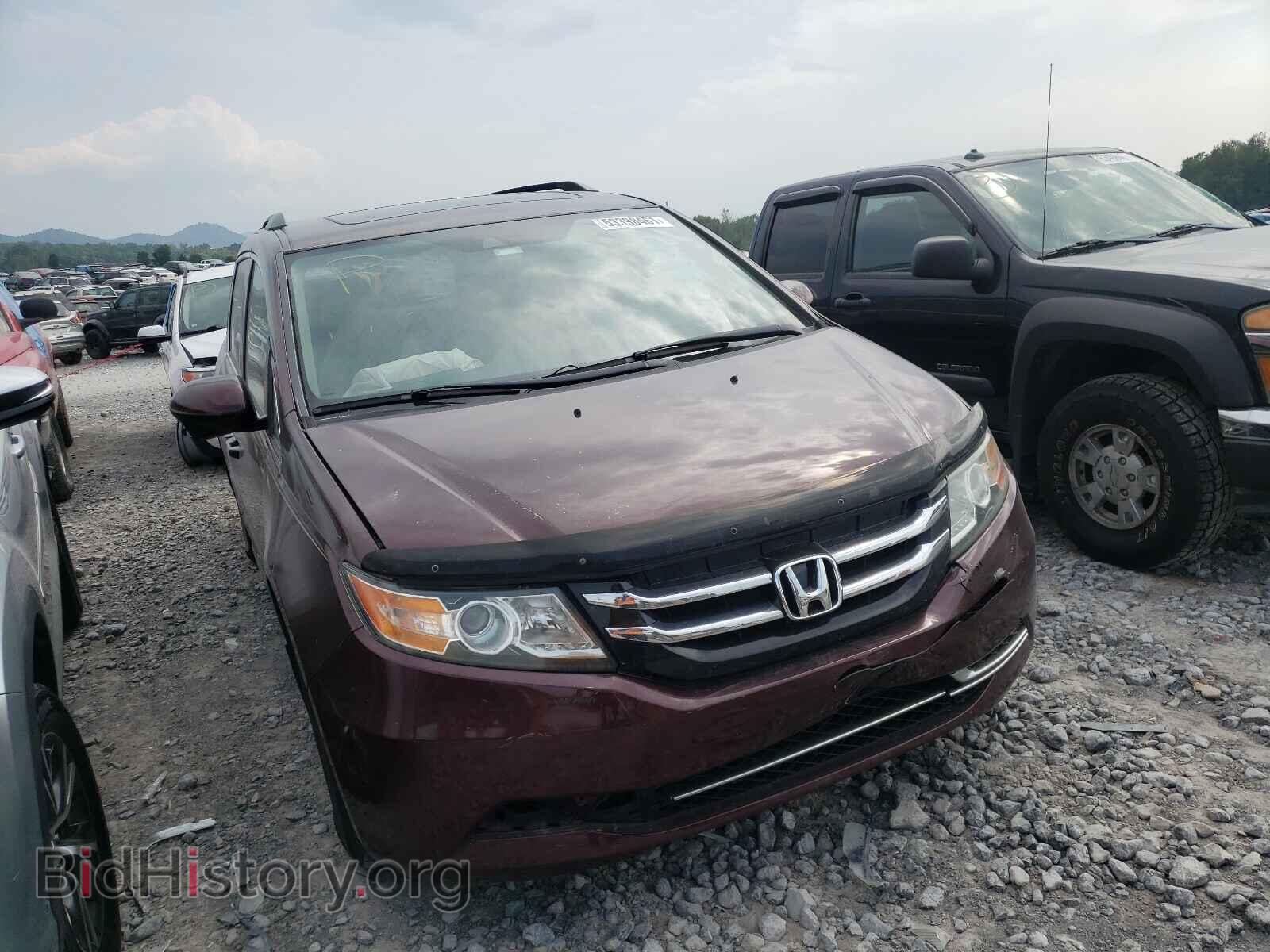 Фотография 5FNRL5H68EB034071 - HONDA ODYSSEY 2014