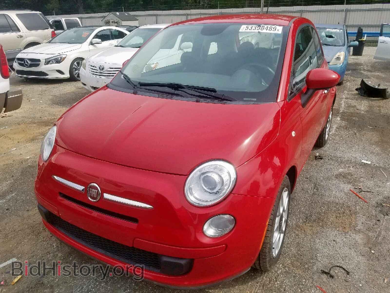 2015 FIAT 500 - VIN: 3C3CFFAR9FT585950 - Фото 2