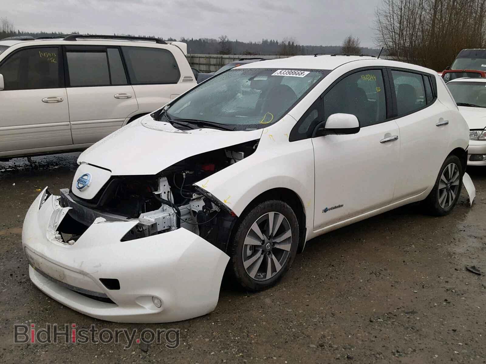 2016 NISSAN LEAF - VIN: 1N4BZ0CP7GC313603 - Фото 2