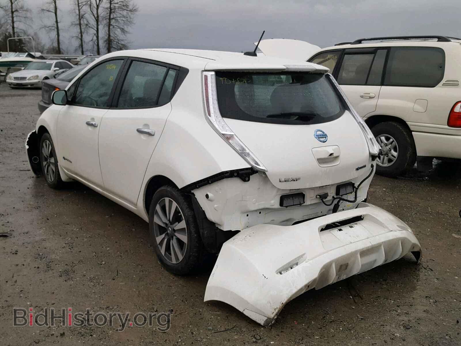 2016 NISSAN LEAF - VIN: 1N4BZ0CP7GC313603 - Фото 3