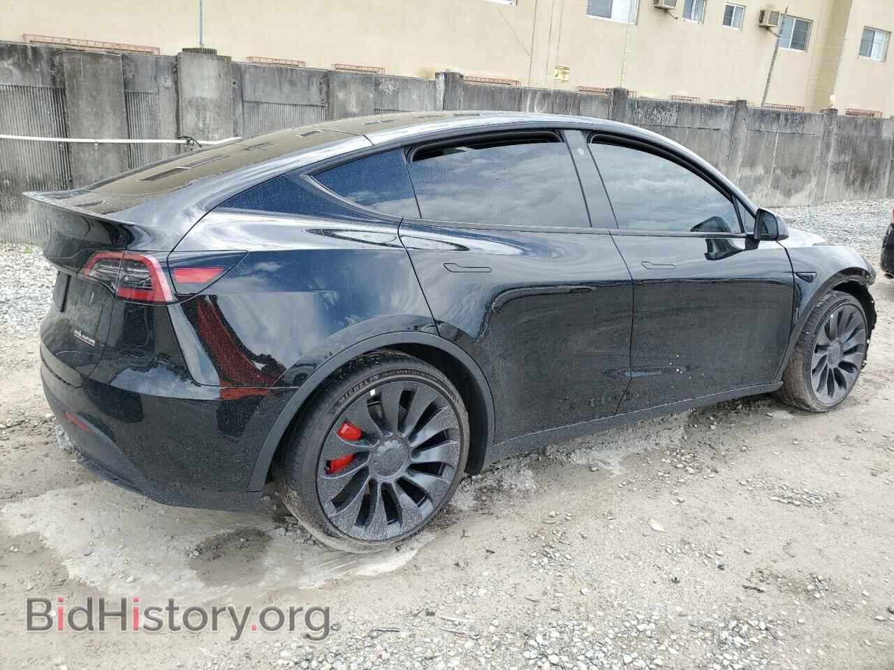 2022 TESLA MODEL Y - VIN: 7SAYGDEF3NF521955 - Фото 3
