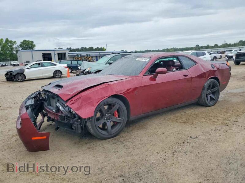 2022 Dodge CHALLENGER SRT Hellcat (VIN 2C3CDZC96NH199885) — photo 1 of 12, Copart, damage: front end