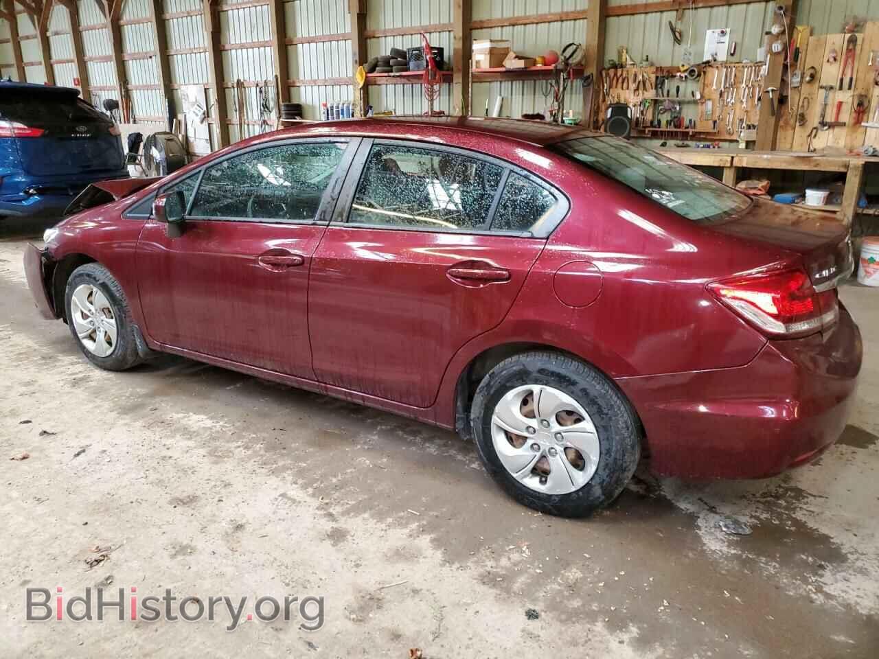 2014 HONDA CIVIC - VIN: 2HGFB2F4XEH017029 - Фото 2