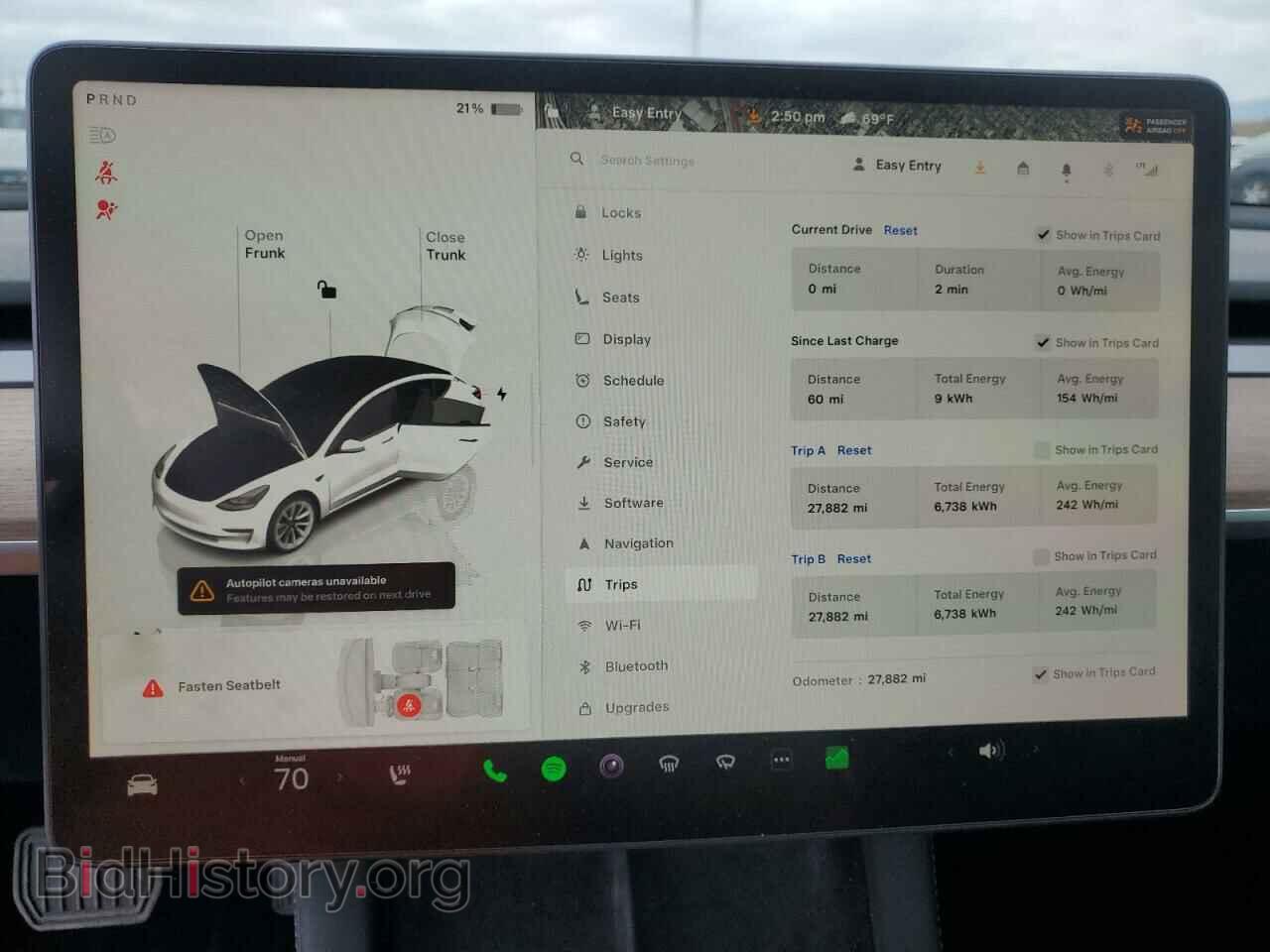 2023 TESLA MODEL 3 - VIN: 5YJ3E1EA2PF473562 - Фото 9