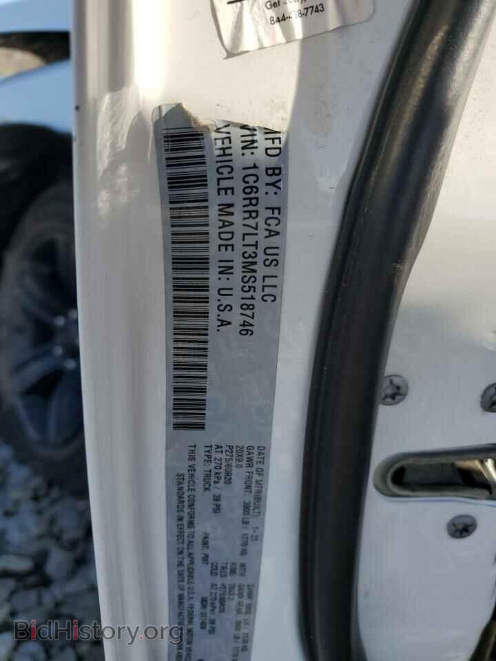 2021 RAM 1500 - VIN: 1C6RR7LT3MS518746 - Photo 12