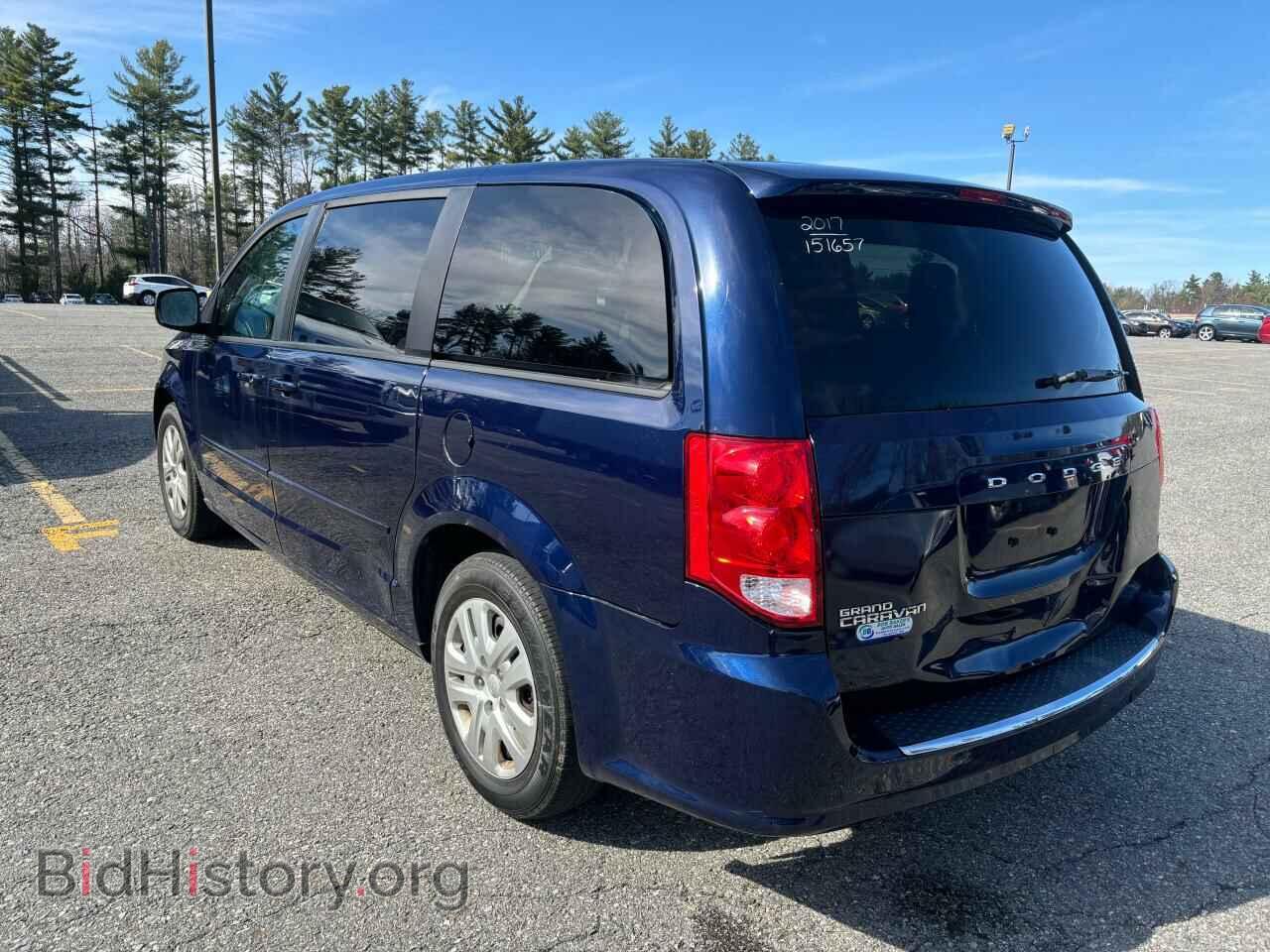2017 DODGE CARAVAN - VIN: 2C4RDGBG9HR637078 - Фото 3