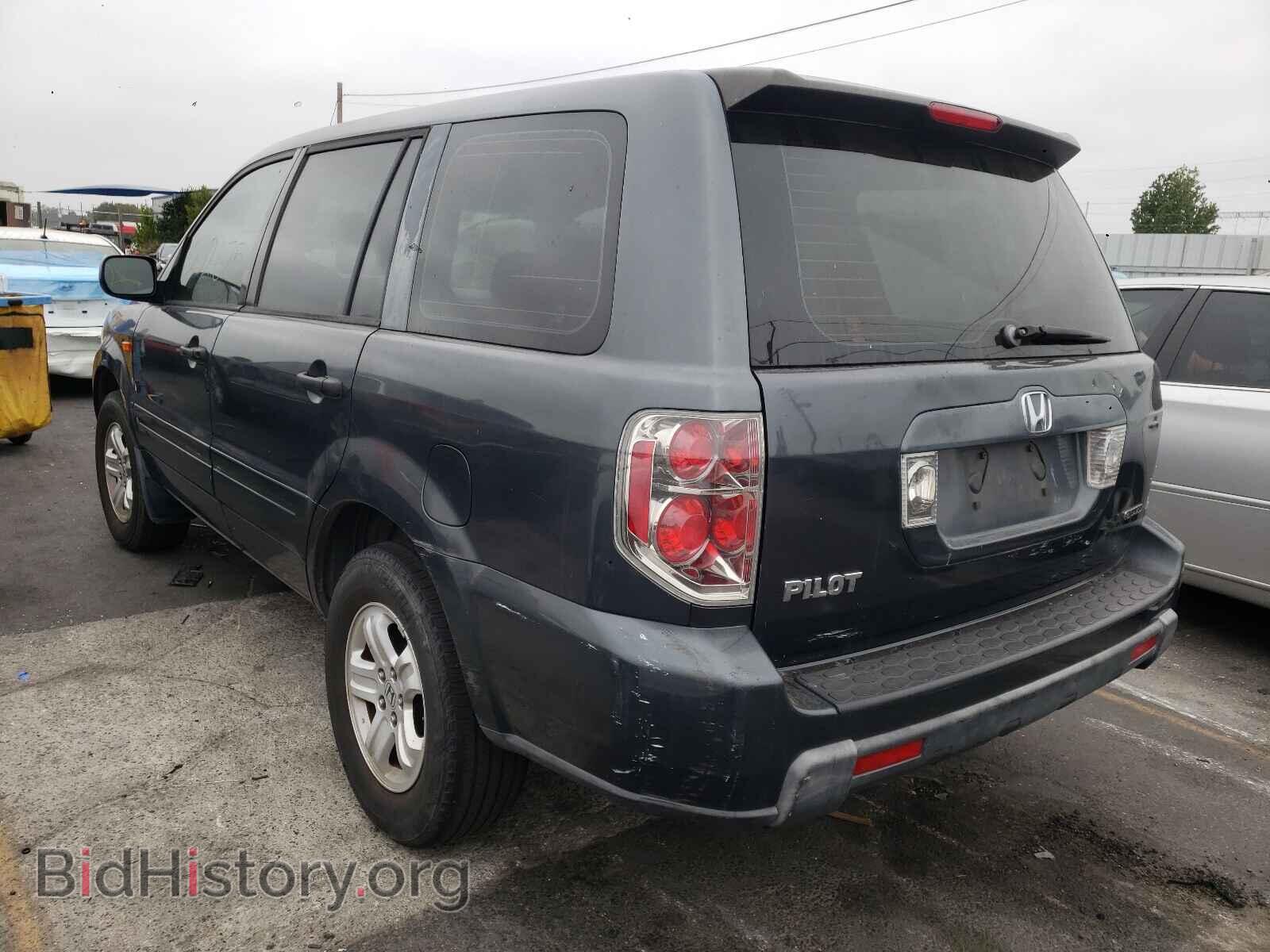 2006 HONDA PILOT - VIN: 2HKYF18116H529960 - Фото 3