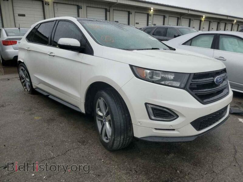 2016 Ford EDGE Edge Sport (VIN 2FMPK4AP3GBC50736) — фото 1 из 10, Copart, повреждение: задняя часть