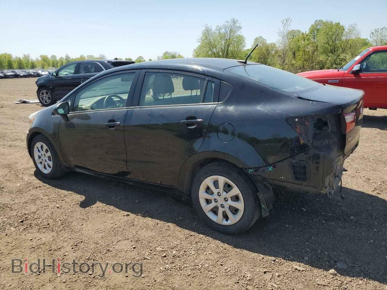 2014 KIA RIO - VIN: KNADM4A37E6324201 - Фото 2