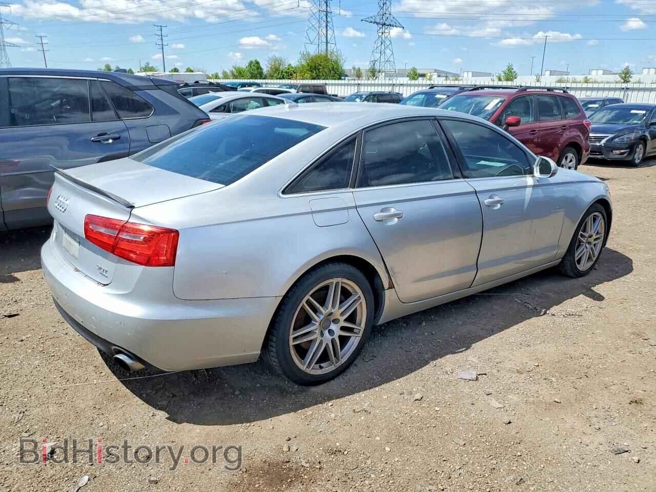 2013 AUDI A6 - VIN: WAUFGCFC6DN127608 - Фото 3