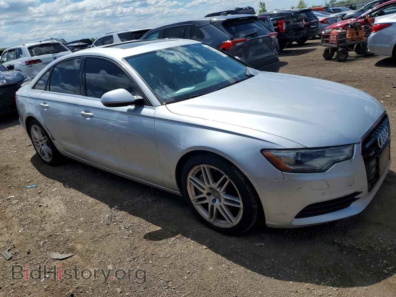 2013 AUDI A6 - VIN: WAUFGCFC6DN127608 - Фото 4