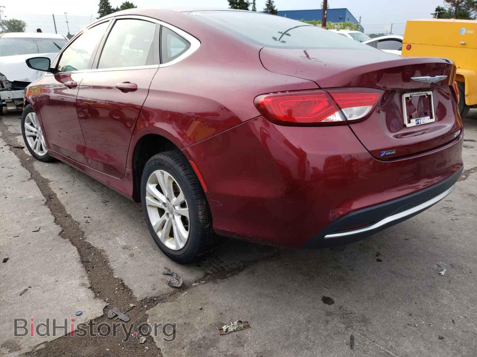 2015 CHRYSLER 200 - VIN: 1C3CCCAB3FN605426 - Фото 3