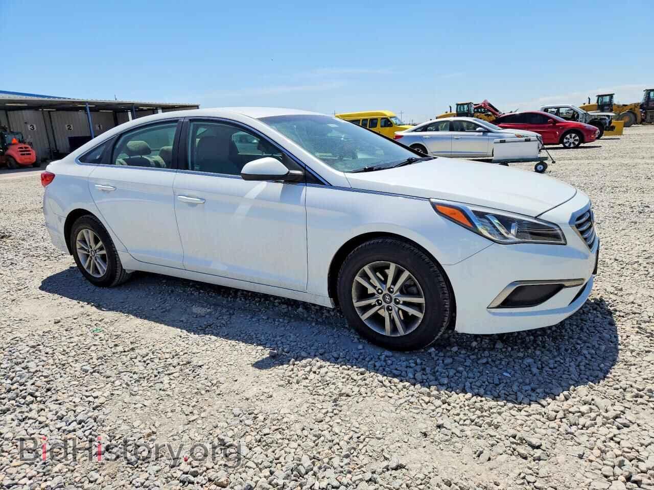 2016 HYUNDAI SONATA - VIN: 5NPE24AF4GH337259 - Фото 4