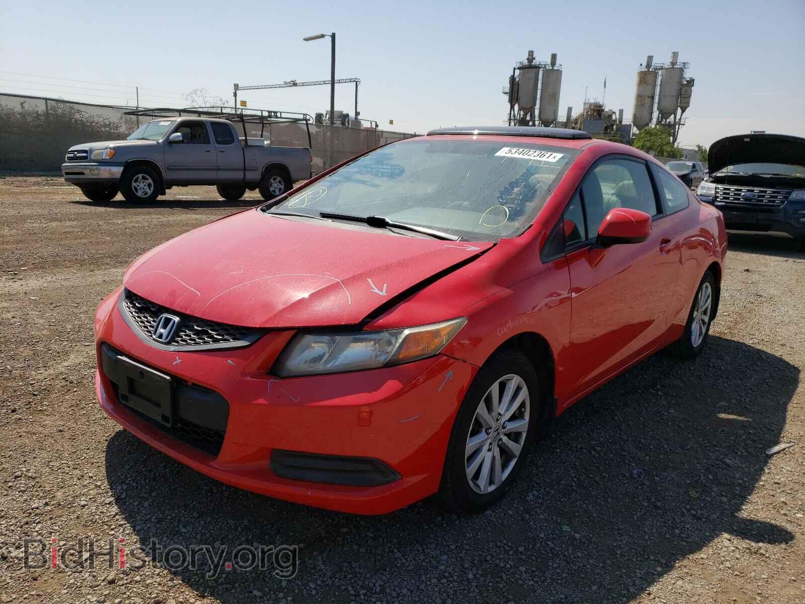 2012 HONDA CIVIC - VIN: 2HGFG3B82CH526996 - Фото 2