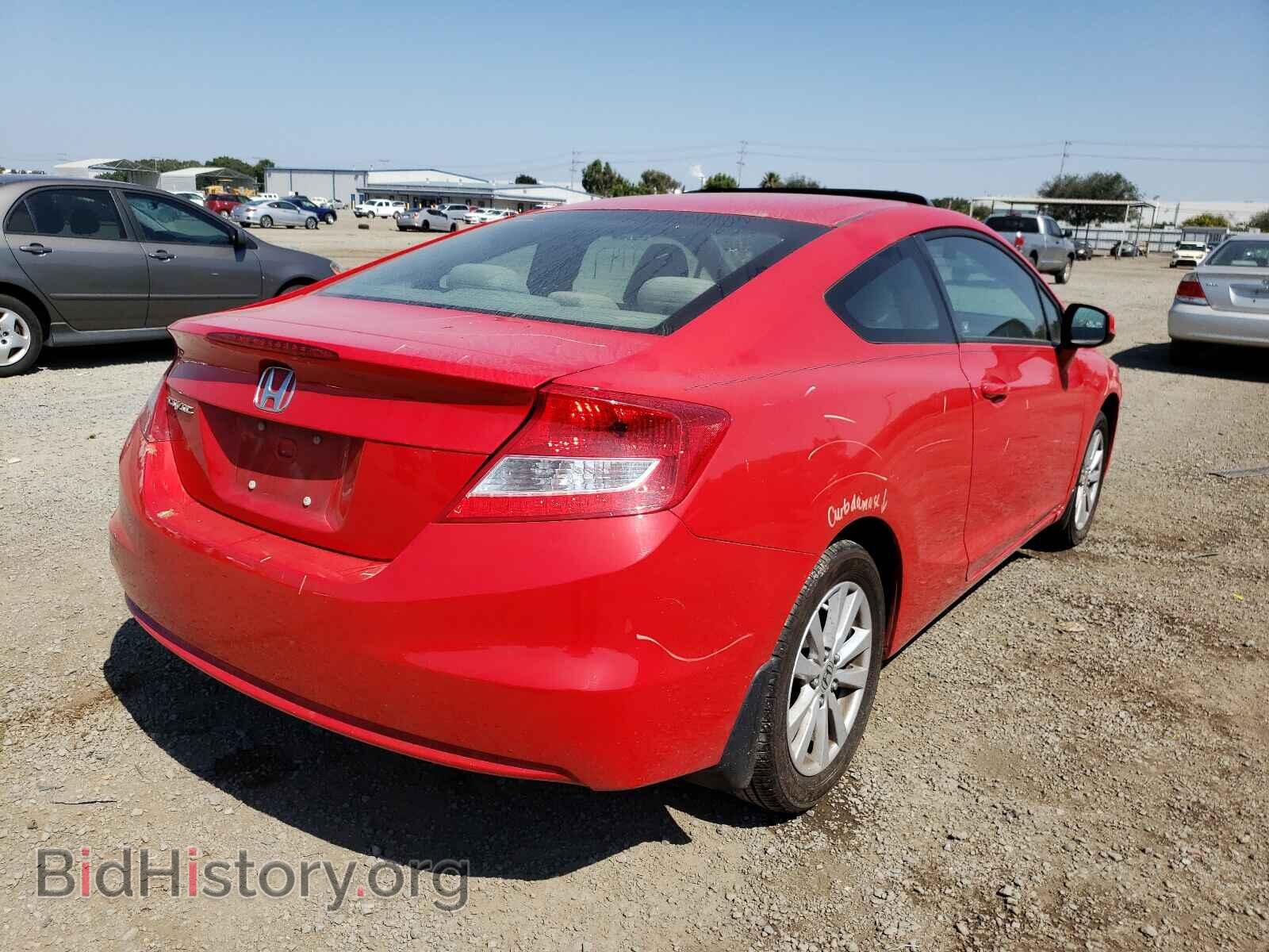 2012 HONDA CIVIC - VIN: 2HGFG3B82CH526996 - Фото 4