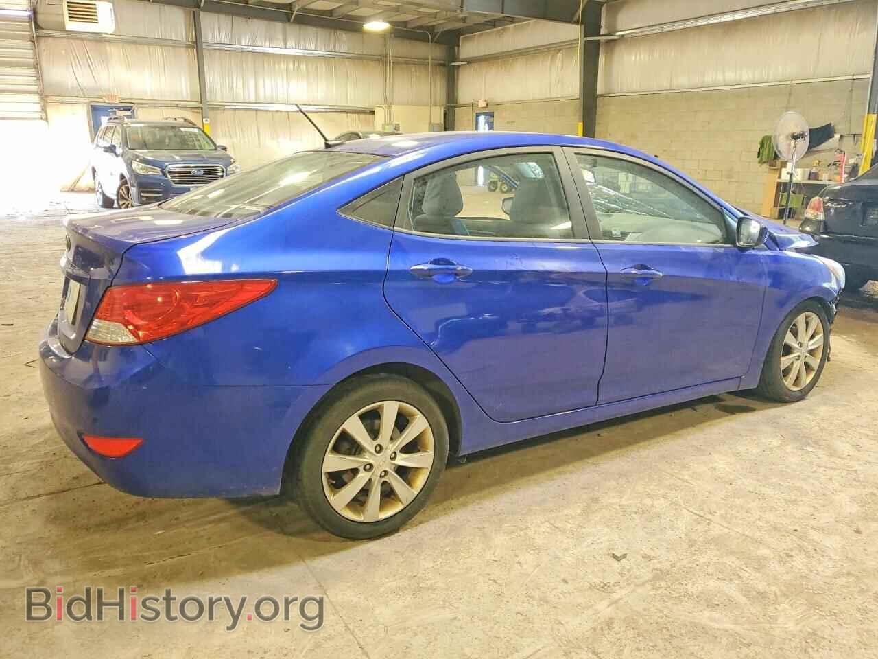 2013 HYUNDAI ACCENT - VIN: KMHCU4AE3DU581507 - Фото 3