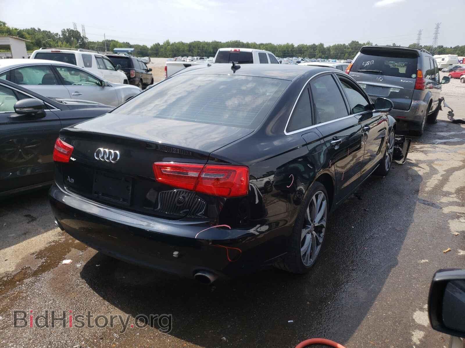2013 AUDI A6 - VIN: WAUGFAFC6DN050802 - Фото 4