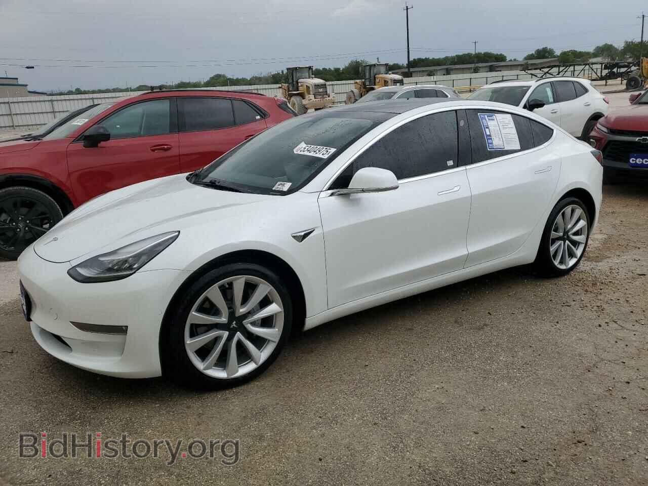 Photo 5YJ3E1EA0KF419430 - TESLA MODEL 3 2019