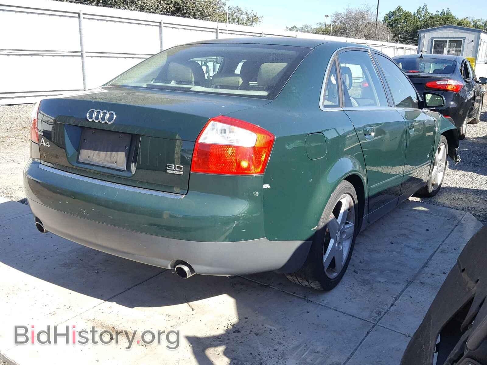 2002 AUDI A4 - VIN: WAULT58E92A106622 - Фото 4