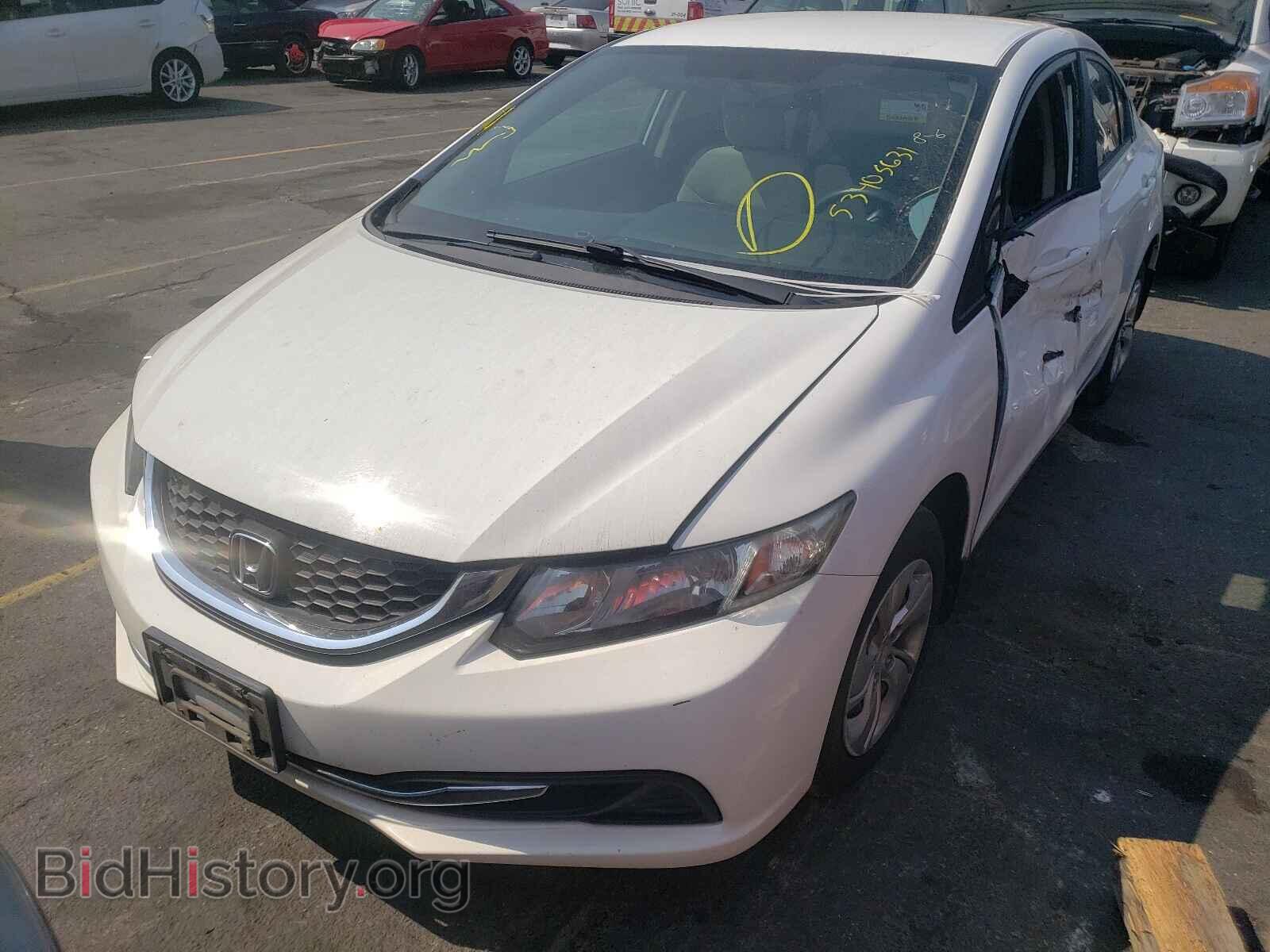 2014 HONDA CIVIC - VIN: 19XFB2F5XEE251626 - Фото 2