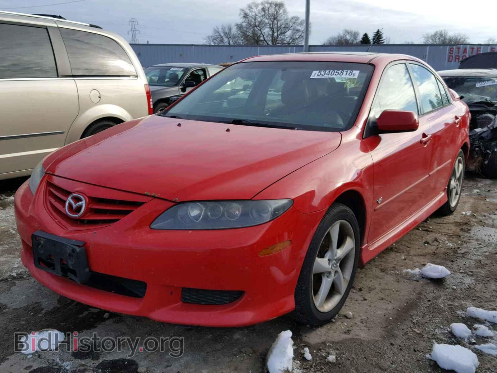 2005 MAZDA 6 - VIN: 1YVHP84D855M67651 - Фото 2