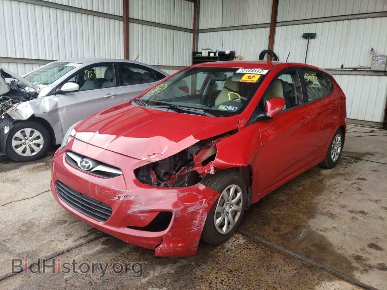 2013 HYUNDAI ACCENT - VIN: KMHCT5AE3DU092694 - Фото 2