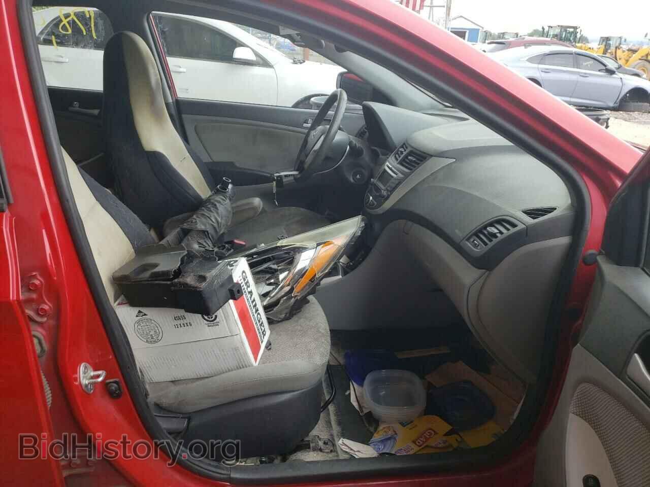 2013 HYUNDAI ACCENT - VIN: KMHCT5AE3DU092694 - Фото 5