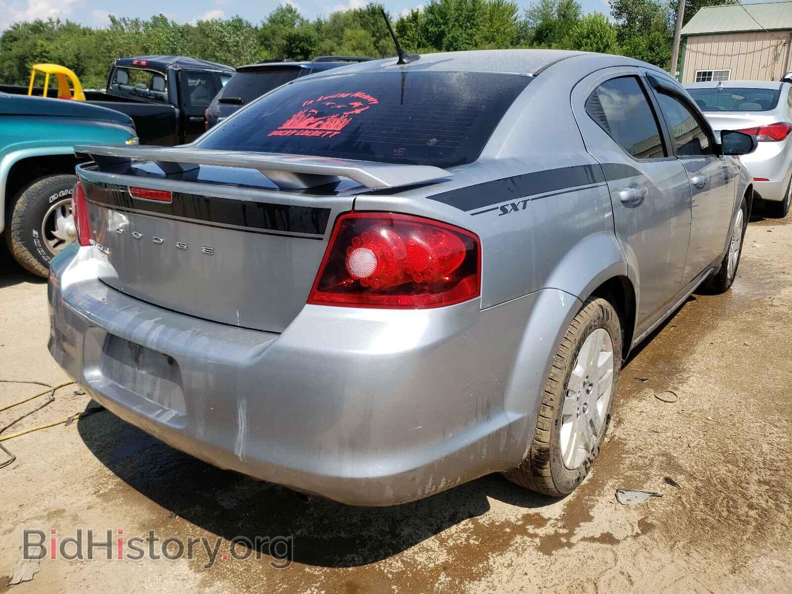 2014 DODGE AVENGER - VIN: 1C3CDZAB6EN214740 - Фото 4