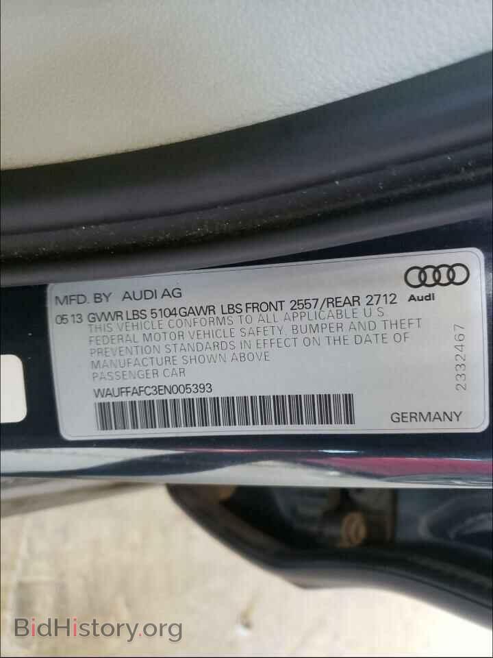 2014 AUDI A6 - VIN: WAUFFAFC3EN005393 - Фото 10