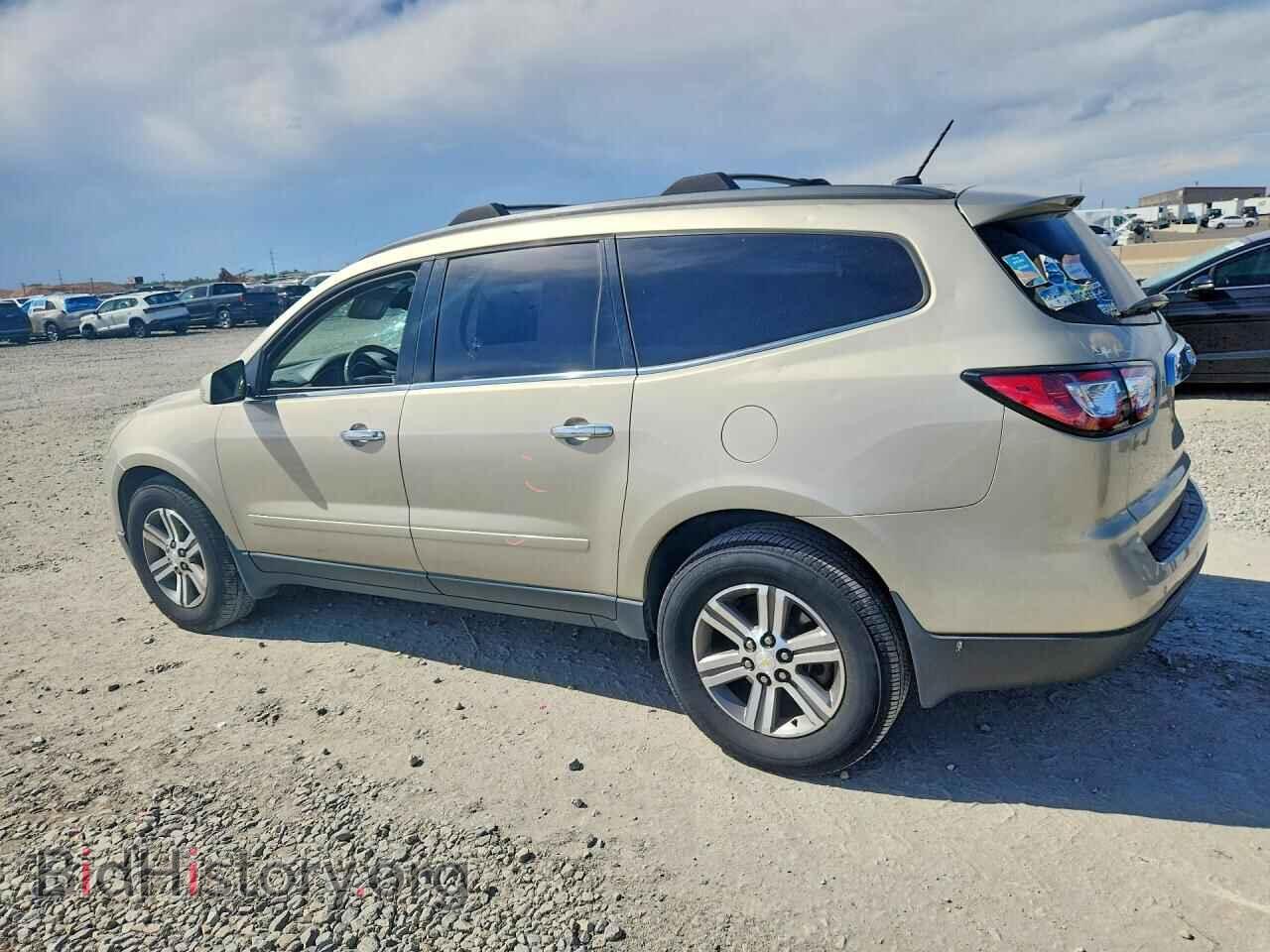 2015 CHEVROLET TRAVERSE - VIN: 1GNKRHKD0FJ136314 - Фото 2