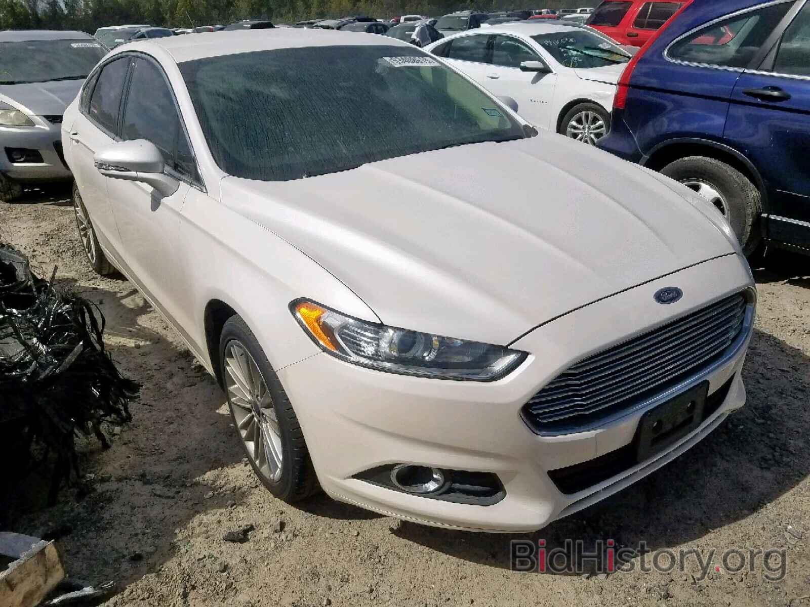 Фотография 3FA6P0HR9DR107746 - FORD FUSION SE 2013