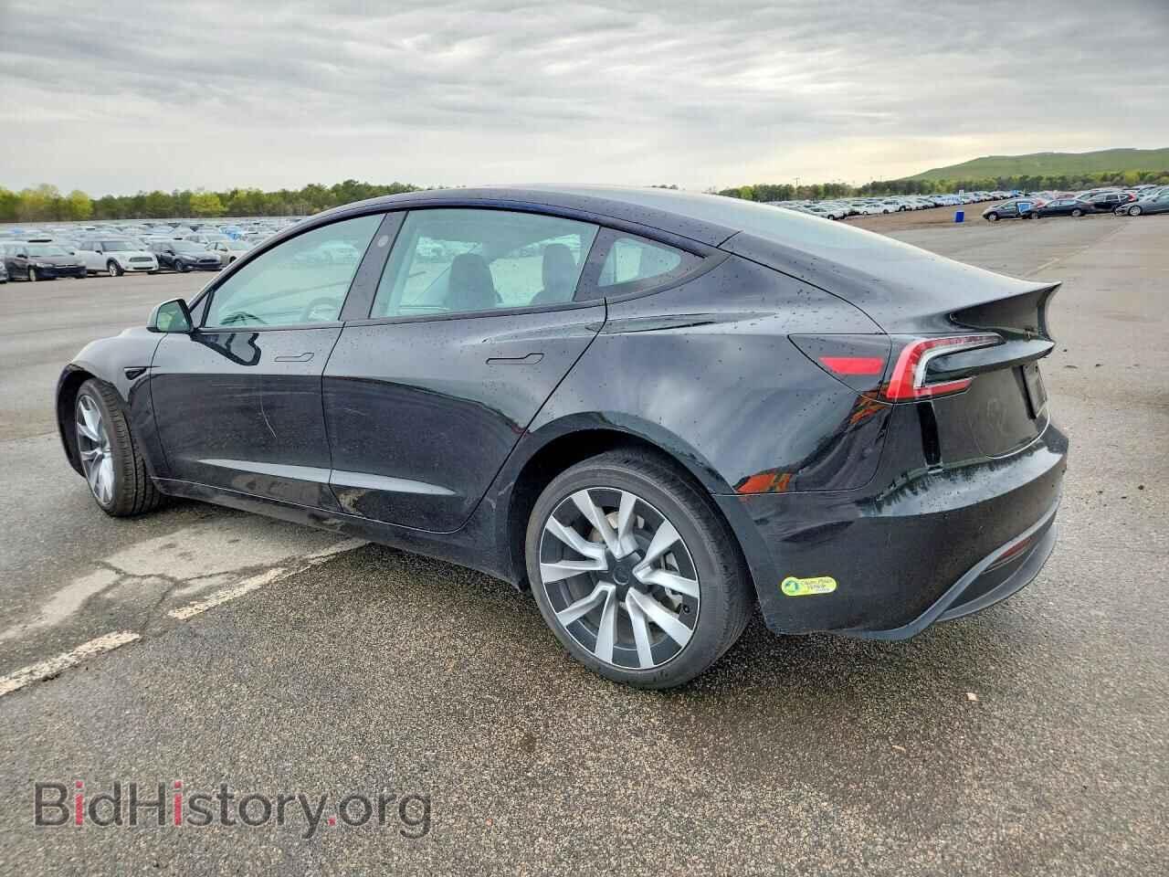 2024 TESLA MODEL 3 - VIN: 5YJ3E1EA1RF730343 - Фото 2