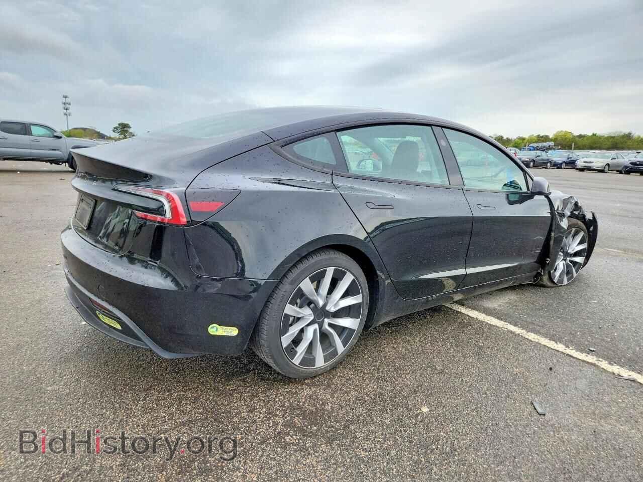 2024 TESLA MODEL 3 - VIN: 5YJ3E1EA1RF730343 - Фото 3